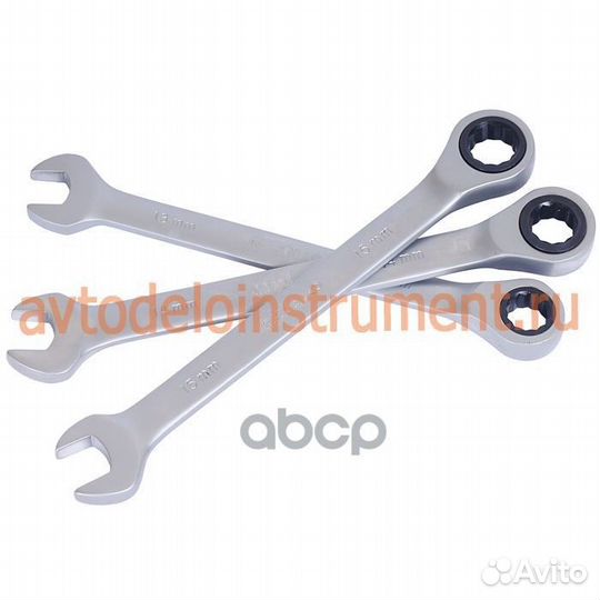 Ключ комбинированный трещоточный 21 30