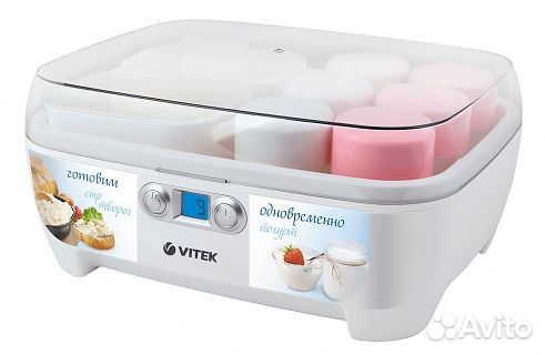 Йогуртница Vitek 12 баночек