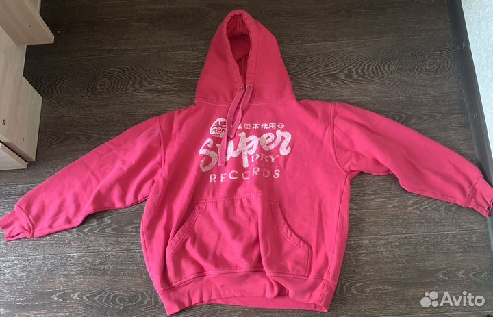 Худи SuperDry розавые XL