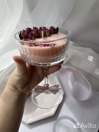 Свеча в бокале