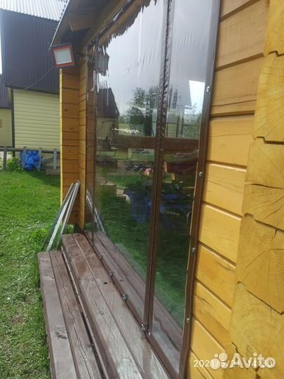 Мягкие окна / гибкие окна для беседки/веранды