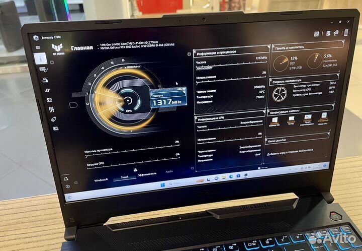 Asus Tuf Gaming/i5-11400H/RTX3050/32GB DDR4