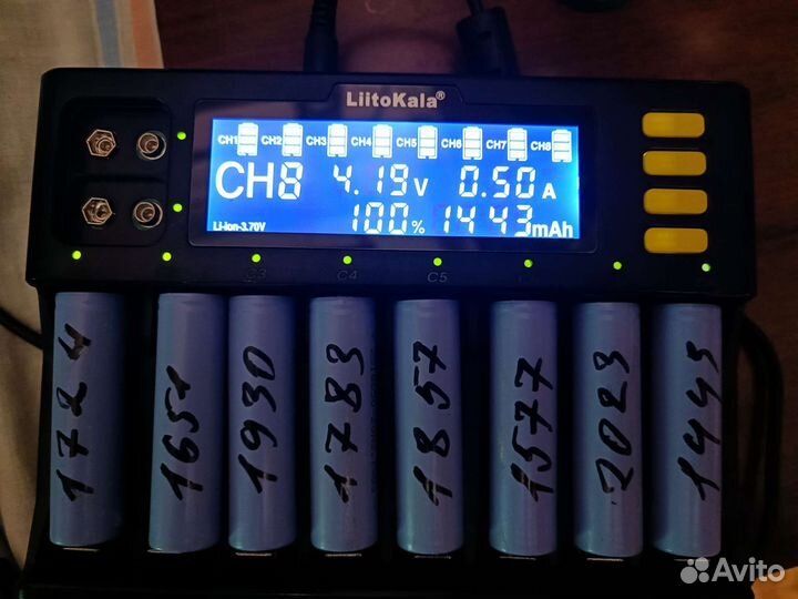 Аккумулятор 18650 б/у 50 р шт