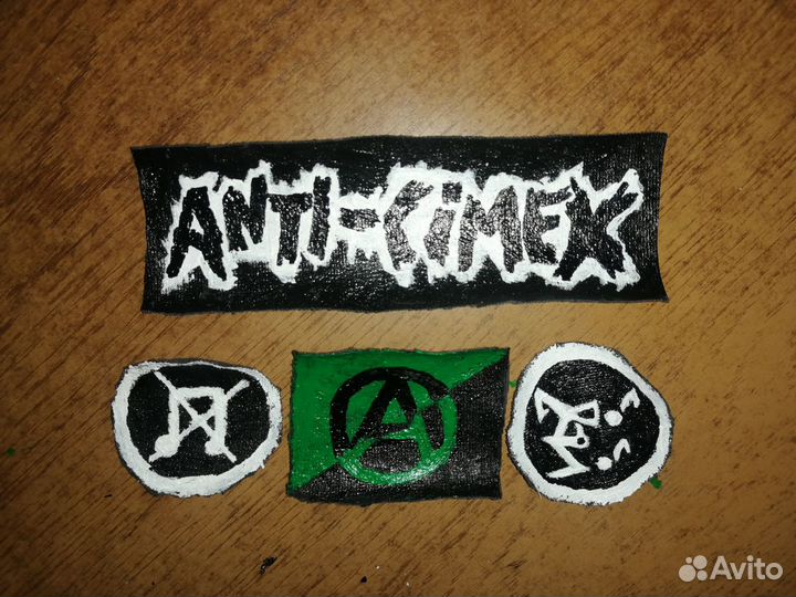 Изготовление нашивок с логотипами муз. групп