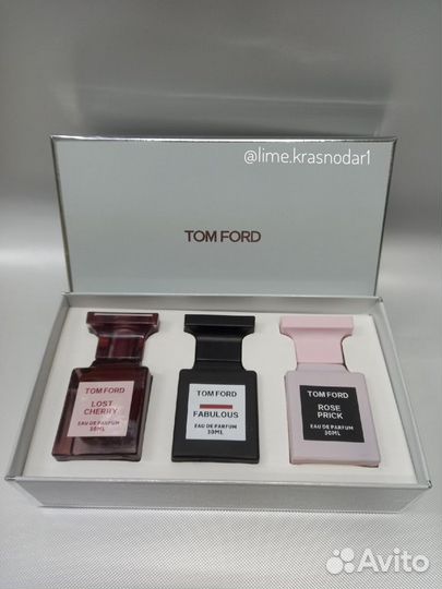 Подарочный набор Том Форд из 3 ароматов по 30 мл