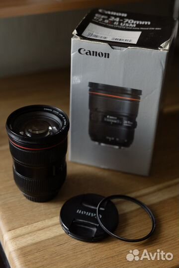 Продам объектив Canon EF 24-70mm f/2.8L II USM