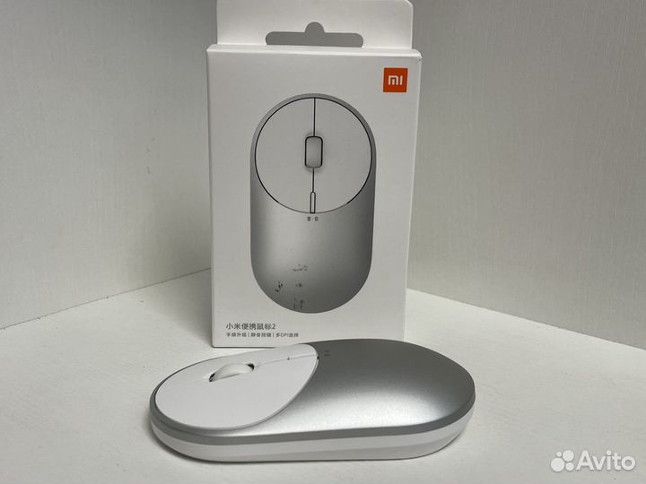 Мышь беспроводная Xiaomi Mi Portable Mouse 2