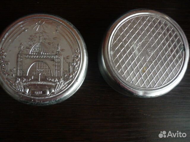 Москва ВДНХ. СССР Винтажная баночка