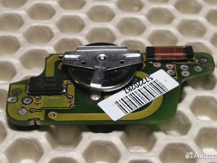 Peugeot 307 / Citroen C4 оригинальная плата ключа