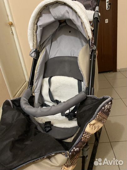 Санки коляска Ника galaxy