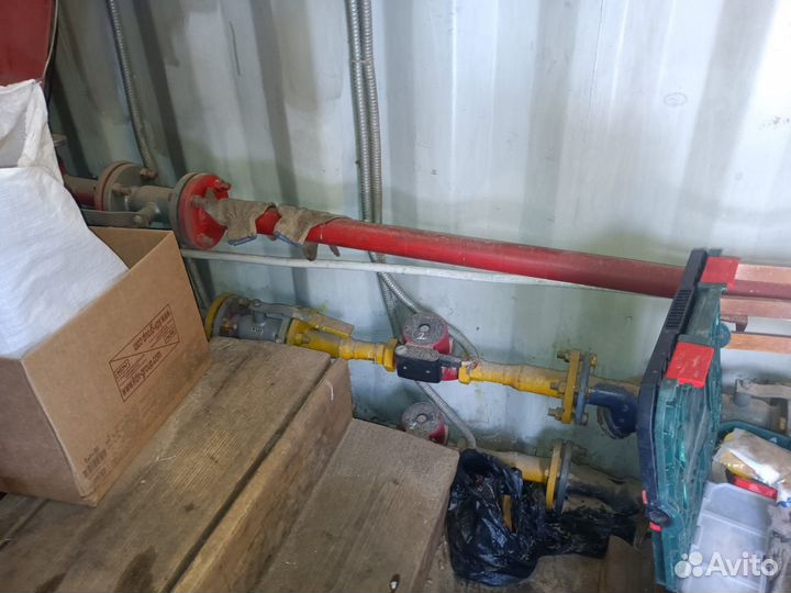 Модульная котельная бу на пелетном котле