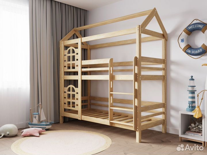 Двухъярусная кровать детская