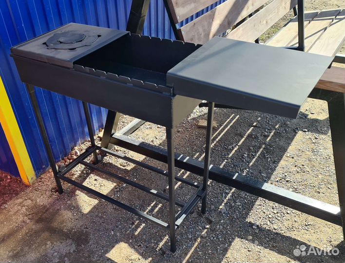 Мангал на 14 шампуров