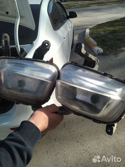 Противотуманные фары kia rio 3