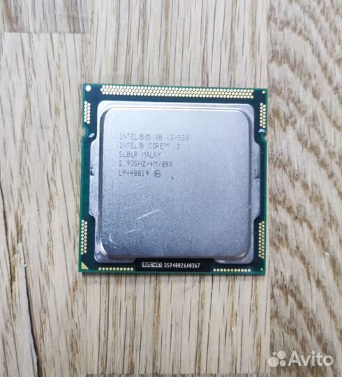 Процессор Intel i3 530 LGA1156 OEM