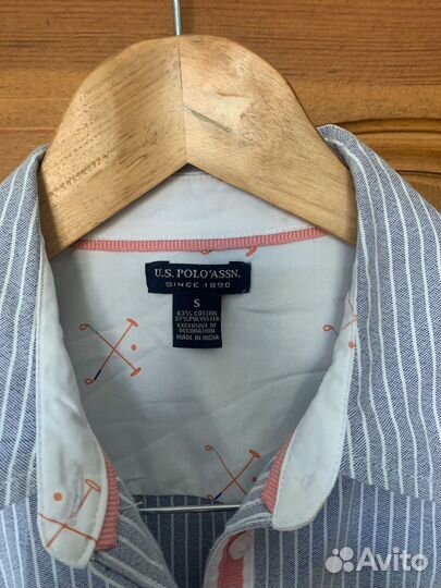 Рубашка us polo Assn S оригинал новая
