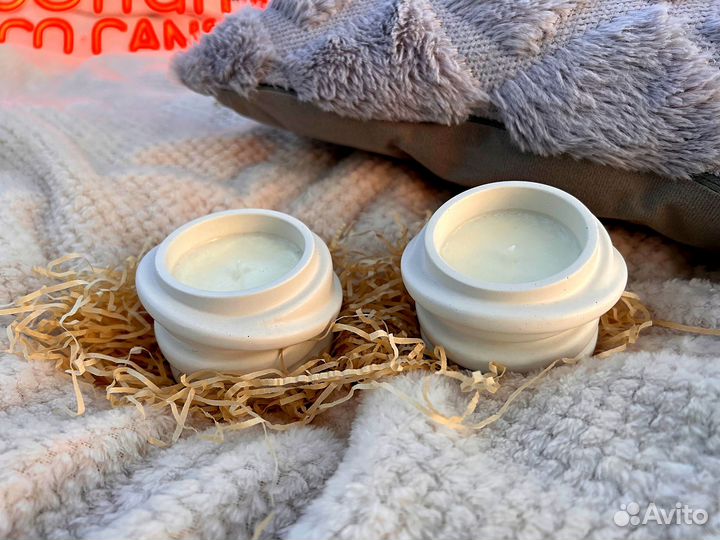 Ароматическая свеча - набор 2 шт