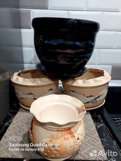 Керамические горшки цена за все