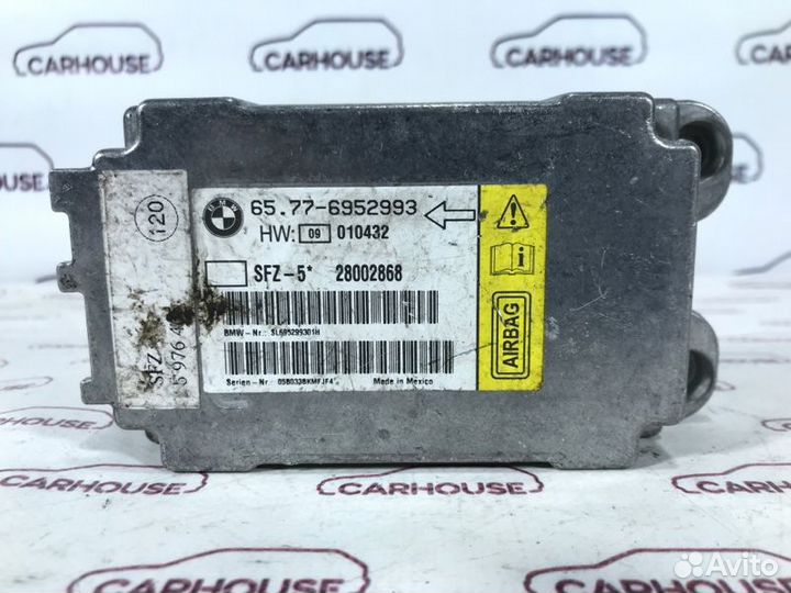 Блок управления аирбаг Bmw 5 Series E60