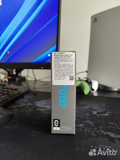 Мышка logitech g102