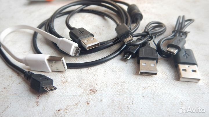 Кабель micro USB OTG короткие длинные