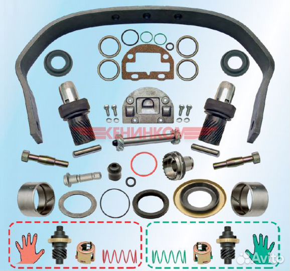 Ремкомплект Z-CAM (полный, левый/правый) 110050