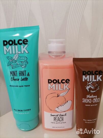 Dolce milk гель для душа