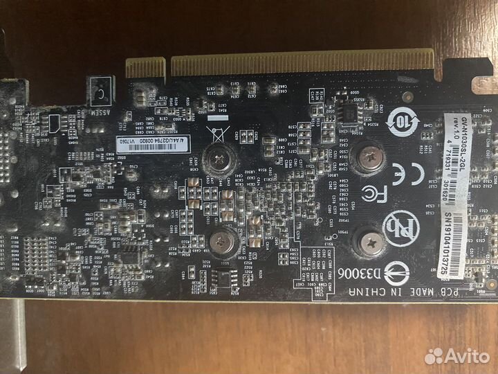 Видеокарта gtx 1030