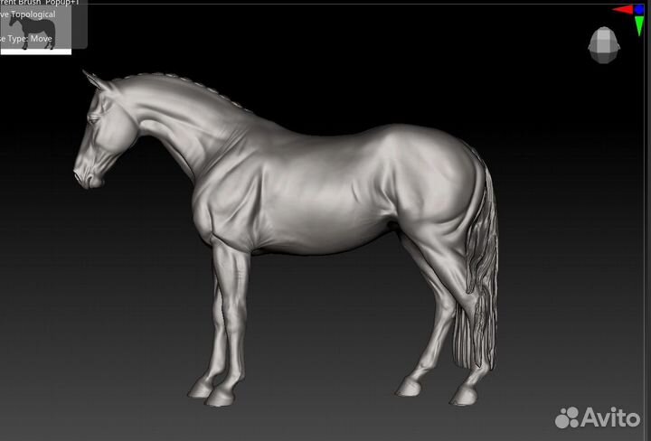 Модель лошади 1:18 и 1:32