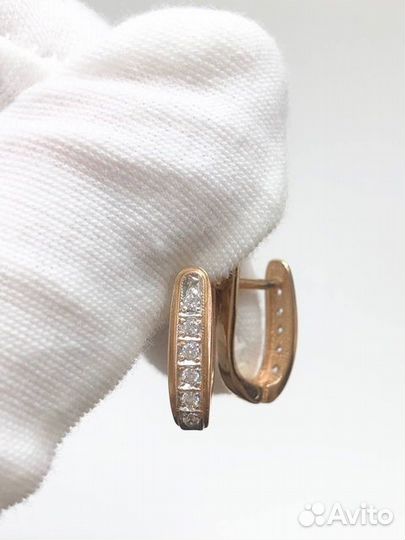 Серьги Золото