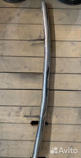 Защита переднего бампера chevrolet niva