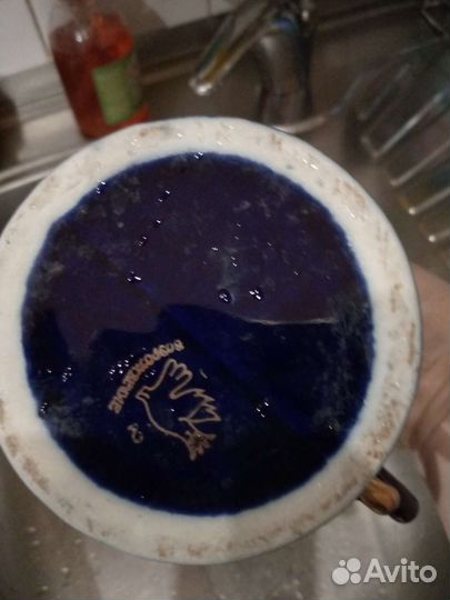 Заварочный чайник и ваза /фарфоровые