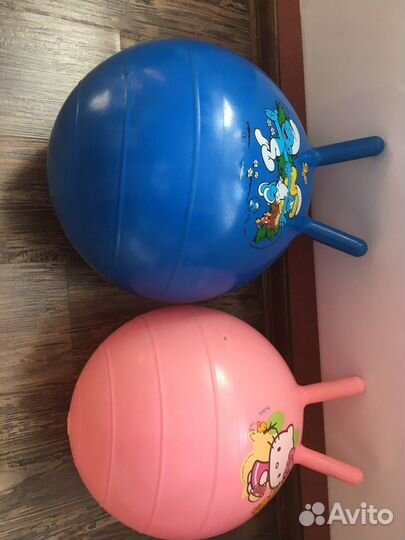 Мячи попрыгунчики 2 шт