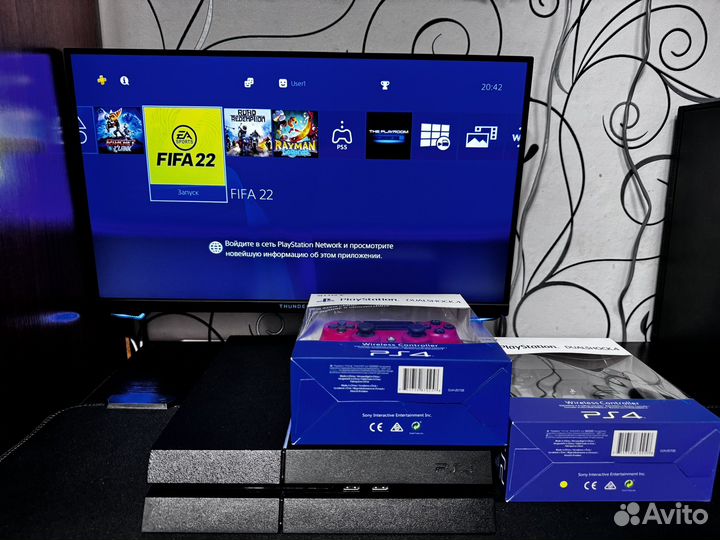 Sony PS4 с играми