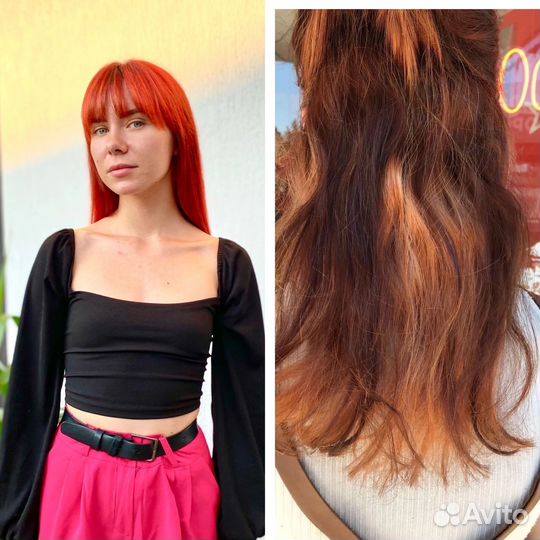 Кератиновое выпрямление волос