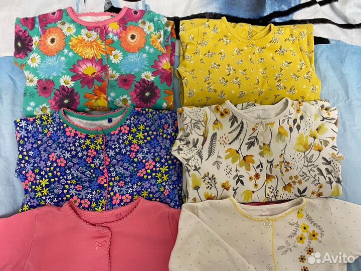 Слипы next для девочки 6-9месяцев