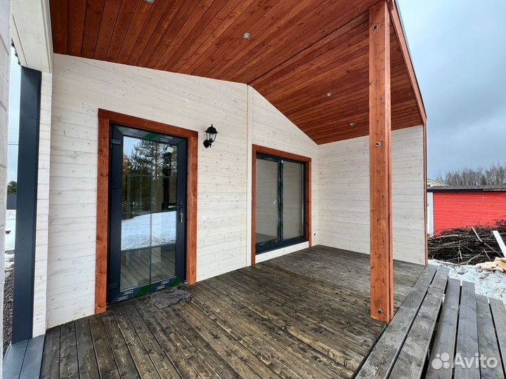 Каркасный модульный дом 52 м2