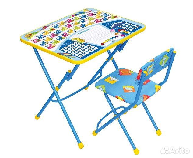 Набор детской мебели Ника Первоклашка Осень стол и