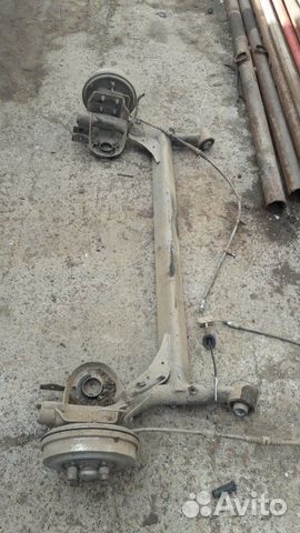 Балка подвески задняя Chevrolet Aveo T250 F14D4