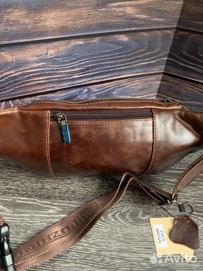 Мужская кожаная сумка