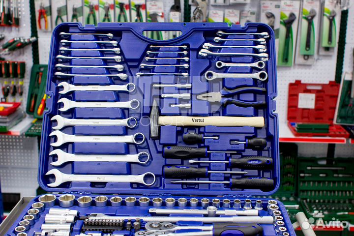 Набор инструментов 202 предмета 1/4