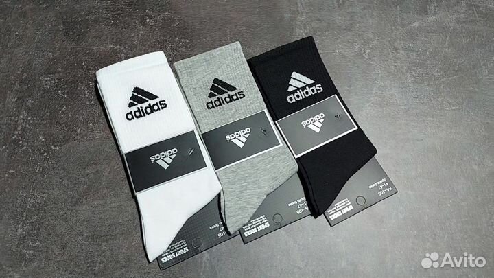 Носки Adidas высокие мужские