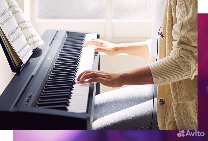 Цифровое пианино yamaha p 45b гарантия