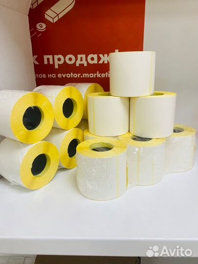 Термоэтикетки 75х120/300 / Этикетки для Озон/Ozon