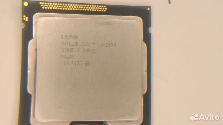 Процессор intel core i5 2500