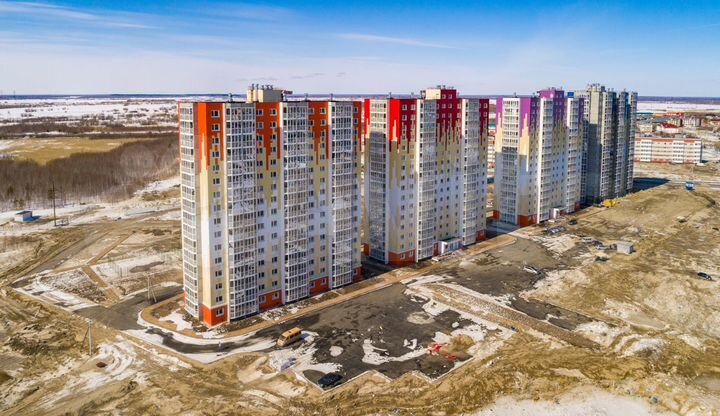 2-к. квартира, 76,6 м², 11/16 эт.