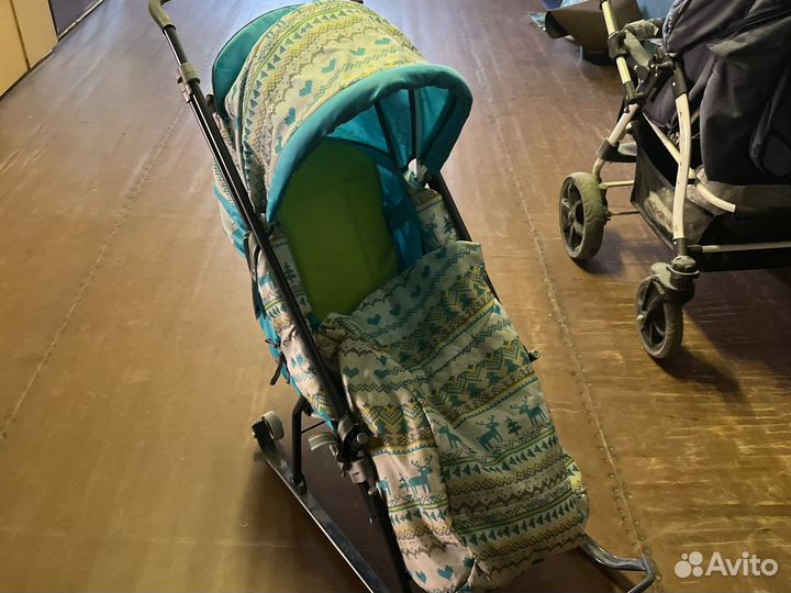 Санки коляска