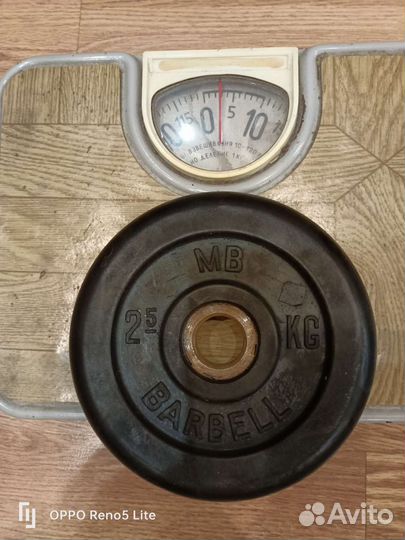 Утяжелители для гантелий