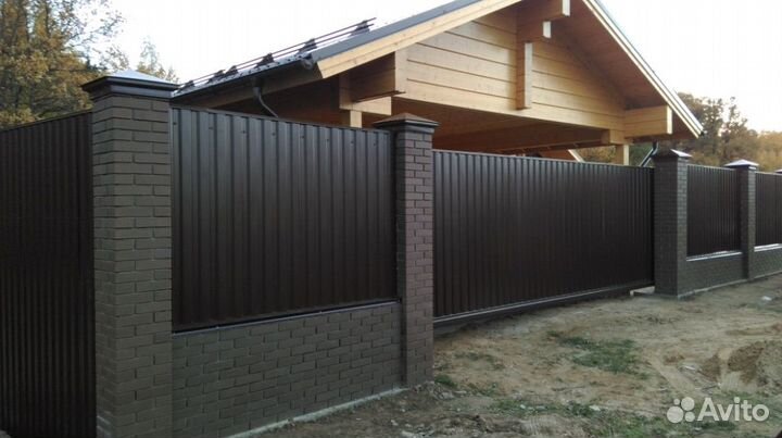 Профнастил для кровли и забора