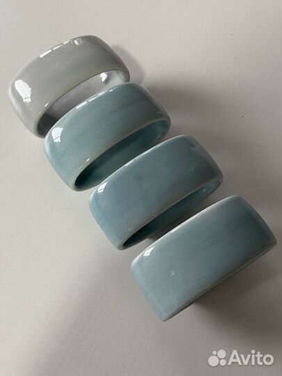 Набор керамических колец для салфеток Gipfel